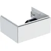 Image de Keramag Geberit One Armoire Basse pour lavabo, 1 tiroir, 36x180x29,1cm, 505.071.00.; Coloris: Blanc laqué Mat