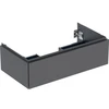 Image de Geberit Meuble sous lavabo One 88,8x50,4x47 cm, lave/laqué m, 1 tiroir
