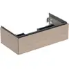 Image de Geberit Meuble sous lavabo One 88,8x50,4x47 cm, chêne/bois Mela, 1 tiroir