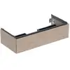 Image de Geberit Meuble sous lavabo One 103,6x50,4x47 cm, chêne/bois Mela, 1 tiroir