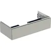 Image de Keramag Geberit One, Armoire inférieure pour lavabo, 1 tiroir, 103,6x26,6x47cm, 505.074.00.; Coloris: Greige laqué Mat