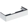 Image de Geberit Meuble sous lavabo One 118,4x50,4x47 cm, blanc/laqué, 1 tiroir