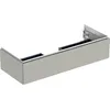 Image de Keramag Geberit One, Armoire inférieure pour lavabo, 1 tiroir, 118.4x26,6x47cm, 505.075.00.; Coloris: Greige laqué Mat