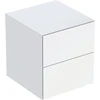 Image de Geberit Armoire latérale One 45x49,2x47 cm, 2 tiroirs, blanc laqué brillant