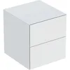 Image de Keramag Geberit One Armoire latérale avec Deux tiroirs, 45x49,2x47cm, 505.077.00; Coloris: Blanc laqué Mat