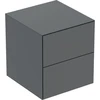 Image de Geberit Armoire latérale One 45x49,2x47 cm, 2 tiroirs, lava/laqué ma