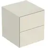 Image de Geberit Armoire latérale One 45x49,2x47 cm, 2 portes, sable gris/lacqué brillant