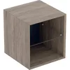 Image de Keramag Geberit One élément latéral, 45x49.2 x47cm, 505.079.00.; Coloris: Structure en Bois de Noyer Hickory/mélamine