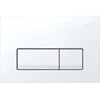 Image de Geberit Plaque de commande Delta 50 blanc alpin, pour chasse 2 volumes