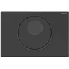 Image de Commande de WC Geberit avec déclenchement électrique du rinçage, Sigma10, alimentation secteur, automatique, sans contact, manuelle, 115.890.16.6, Couleur: Laqué noir mat