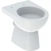 Image de Geberit Renova WC au sol, chasse deau basse, sortie horizontale, forme partiellement fermée, 500.810.01.8, Couleur: blanc