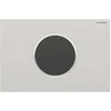 Image de Commande de WC Geberit avec déclenchement électrique du rinçage, Sigma10, rinçage à 2 quantités, fonctionnement sur pile, 115.908.JQ.6, Couleur: Laqué chrome mat