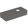 Image de Geberit VariForm, meuble sous-lavabo à poser, deux tiroirs, surface de rangement, siphon, largeur 120 cm, 501.172.00.1, Couleur: blanc