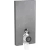 Image de Geberit Monolith PLUS module sanitaire pour WC au sol, 101 cm, entrée deau latérale, avec tubulure de raccordement P, 131.203.00.7, Couleur: Grès cérame aspect ardoise