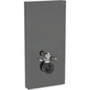 Image de Geberit Module WC mural Monolith Plus H 101 cm, abattant frein de chute, alu satiné chromé