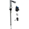 Image de Robinetterie de lavabo Geberit Brenta, saillie 195mm, avec mitigeur thermostatique, alimentation au réseau, pour boîtier de fonction encastré, 116.197.21.1, Couleur: Chromé brillant