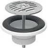 Image de Geberit - Bondes et accessoires vasque et lavabo - Bonde écoulement libre avec grille