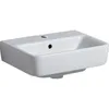 Image de Geberit Renova Plan, lave-mains, 45x34 cm, 1 trou pour robinet, avec trop-plein, 501624, 501.624.00.8, Couleur: blanc