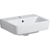 Image de Geberit Lavabo mural Renova Plan 45x34cm, robinet mitigeur, avec trop-plein, blanc