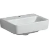 Image de Geberit Renova Plan, lave-mains, 45x34 cm, 1 trou pour robinet, sans trop-plein, 501625, 501.625.00.1, Couleur: blanc