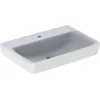 Image de Geberit Renova Plan, lavabo, 70x48 cm, 1 trou pour robinet, sans trop-plein, 501645, 501.645.00.1, Couleur: blanc mat