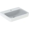 Image de Geberit Lavabo Renova Plan 60x48cm, mitigeur, sans trop-plein, blanc