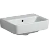 Image de Geberit Renova Plan, lave-mains, 45x34 cm, sans trou pour robinetterie, avec trop-plein, 501626, 501.626.00.8, Couleur: blanc