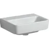 Image de Geberit Renova Plan, lave-mains, 45x34 cm, sans trou pour robinetterie, sans trop-plein, 501627, 501.627.00.1, Couleur: blanc