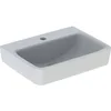 Image de Geberit Renova Plan, lave-mains, 50x38 cm, 1 trou de robinet, sans trop-plein, 501629; Coloris: Blanc