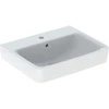 Image de Geberit Lavabo Renova Plan 55x44cm, mitigeur encastré, avec trop-plein, blanc K-Tect