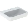 Image de Geberit Lavabo Renova Plan 55x44 cm, mitigeur intégré, sans trop-plein, blanc