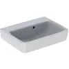 Image de Geberit Renova Plan, lave-mains, 50x38 cm, sans trou pour robinetterie, avec trop-plein, 501630, 501.630.00.1, Couleur: blanc