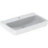 Image de Geberit Lavabo Renova Plan 75x48 cm, mitigeur, sans trop-plein, blanc