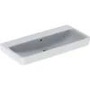 Image de Geberit Renova Plan, lavabo, 100x48 cm, sans trou pour robinetterie, avec trop-plein, 501708, 501.708.00.8, Couleur: blanc