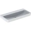 Image de Geberit Renova Plan, lavabo, 100x48 cm, sans trou pour robinet, sans trop-plein, 501709, 501.709.00.1, Couleur: blanc mat