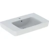 Image de Geberit Lavabo à poser Renova Plan 75x48cm, trop-plein, avec tablette, blanc
