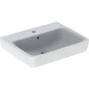 Image de Geberit Renova Plan, lavabo à poser, 60x48 cm, 1 trou pour robinet, avec trop-plein, 501721, 501.721.00.1, Couleur: blanc mat