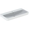Image de Geberit Lavabo à poser Renova Plan 100x48 cm, mitigeur, avec trop-plein, blanc K-Tect