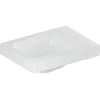 Image de Geberit iCon Light lave-mains, 38 cm x 28 cm, sans trou de robinetterie, sans trop-plein, surface de pose à droite, 501830, 501.830.00.4, Couleur: blanc