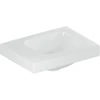 Image de Geberit Lavabo mural iCon Light 38x28 cm, sans robinet, sans trop-plein, blanc KeraTect