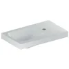 Image de Geberit iCon Light lave-mains, 53 cm x 31 cm, avec trou de robinetterie à droite, sans trop-plein, surface de pose à droite, 501832, Couleur: blanc
