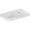 Image de Geberit Lavabo iCon Light 53x31 cm, sortie horizontale droite, sans trop-plein, avec tablette, blanc