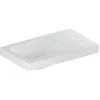 Image de Geberit Lavabo iCon Light 53x31 cm, sans trop-plein, avec tablette, blanc
