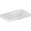 Image de Geberit iCon Light lave-mains, 53 cm x 31 cm, sans trou de robinetterie, sans trop-plein, surface de pose à gauche, 501833, 501.833.00.3, Couleur: blanc