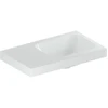 Image de Geberit Lavabo iCon Light 53x31cm, sans trop-plein, avec égouttoir, blanc K-Tect