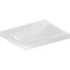 Image de Geberit iCon Light lavabo, 60 cm x 48 cm, sans trou pour robinetterie, sans trop-plein,501834, 501.834.00.7, Couleur: blanc