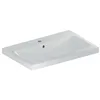 Image de Geberit iCon Light lavabo, 75 cm x 48 cm, avec trou pour robinetterie, avec trop-plein,501835, Couleur: blanc