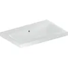 Image de Geberit iCon Light lavabo, 75 cm x 48 cm, sans trou pour robinetterie, avec trop-plein,501835, 501.835.00.4, Couleur: blanc