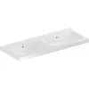 Image de Geberit iCon Light lavabo double, 120 cm x 48 cm, sans trou pour robinetterie, avec trop-plein,501838, 501.838.00.3, Couleur: blanc