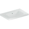 Image de Geberit Lavabo iCon Light 75x48 cm, sans trop-plein, avec trop-plein, avec tablette, blanc